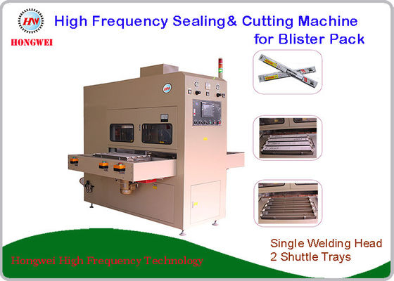 Pneumatics Driven High Frequency Blister Packing Machine With Shuttle Tray