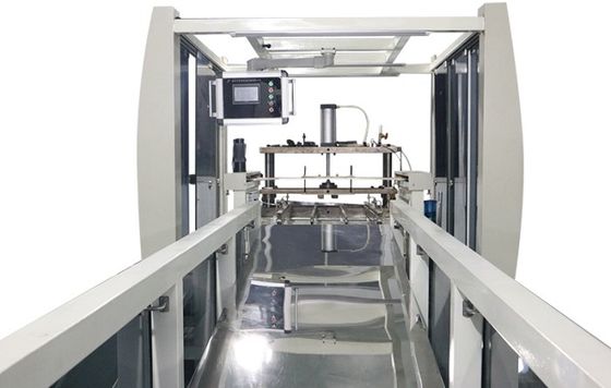 Sepenuhnya Otomatis Bento Lunch Box Blister Forming Machine Multi Layer Co Extrusion