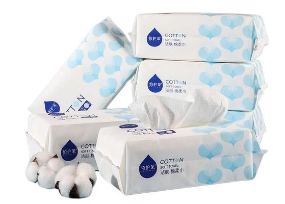 Mesin Lipat Tisu Wajah Lembut Katun Otomatis Lini Produksi Tisu Kain Non Woven